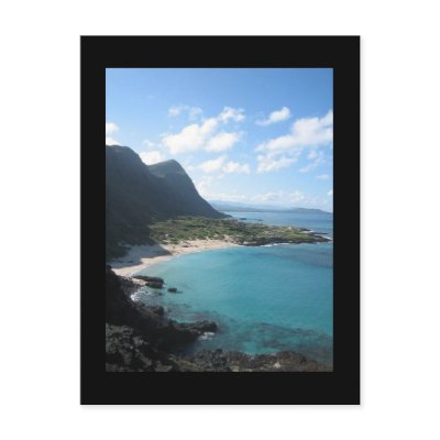Hawaii Save the Date Wedding Postcard