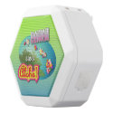 Hawaii Says Aloha! White Boombot Rex Bluetooth Speaker