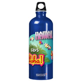 Hawaii Says Aloha! SIGG Traveler 1.0L Water Bottle