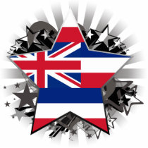 Hawaii Star Photo Cutouts