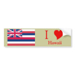 Hawaii State Flag Bumper Stickers