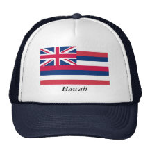 Hawaii State Flag Trucker Hats
