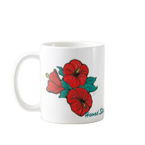 Hawaii State Flower, Hibiscus Mug by ardras Hawaii State Flower, Hibiscus Mug