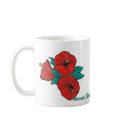 Hawaii State Flower, Hibiscus Mug by ardras Hawaii State Flower, Hibiscus Mug