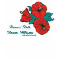 Hawaii State Flower, Hibiscus T-Shirt by ardras Hawaii State Flower, Hibiscus T-Shirt