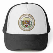 Hawaii State Seal Trucker Hats
