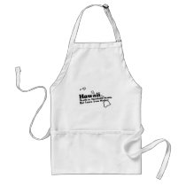 Hawaii State Slogan aprons