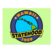 Hawaii Statehood Post Cards