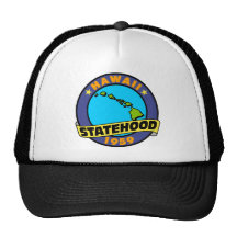 Hawaii Statehood Trucker Hat