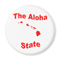 Hawaii: The Aloha State Magnet