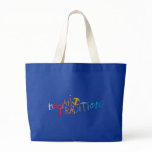 Hawaii Traditions Shave Ice Colored Jumbo Tote Tote Bag