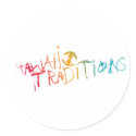 Hawaii Traditions Shave Ice Colored Sticker