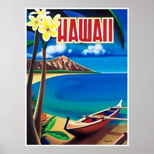 Vintage Hawaii Travel Poster 49