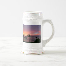Hawaii Tropical Sunset on the Beach Coffee Mug