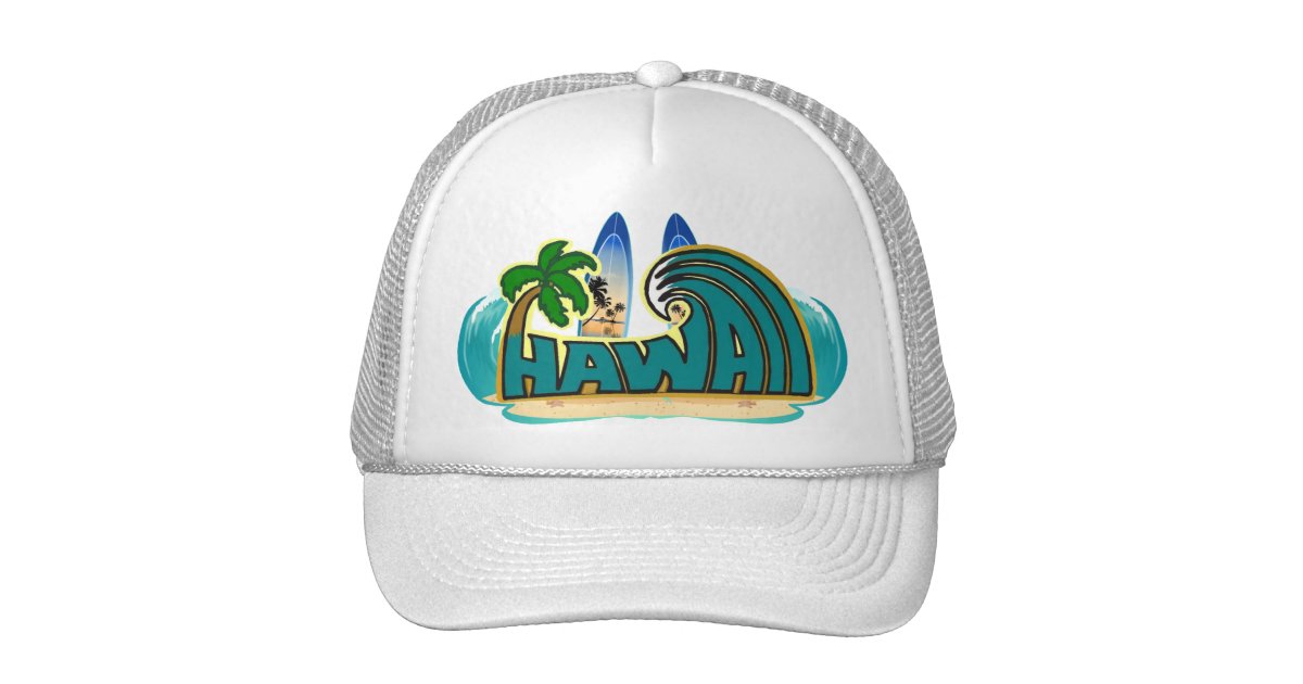 Hawaii Trucker Hat Zazzle