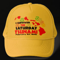 Hawaii Tsunami Survivor hats