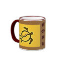 Hawaii Turtle Petroglyph coffee mug mug