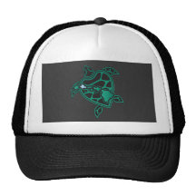 Hawaii Turtle Truckers Cap Mesh Hats