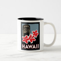 hawaii united states usa art deco retro travel mugs
