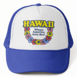 Hawaii Where America Gets Sex Mesh Hat