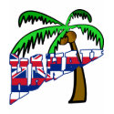 Hawaii with Palm Tree Products t-shirts by TropicalBaby Hawaii with Palm Tree Products t-shirts