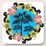 Hawaiia Circle of Flowers Drink Coaster Hawaiia Circle of Flowers Drink Coaster