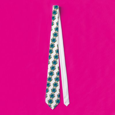 Hawaiia Circle of Flowers Ties Zazzle_tie Hawaiia Circle of Flowers Ties Zazzle_tie