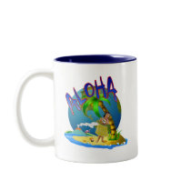 Hawaiian Aloha Coffee Mugs