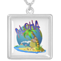 Hawaiian Aloha Custom Necklace