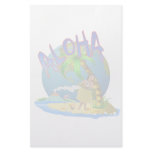 Hawaiian Aloha Customized Stationery