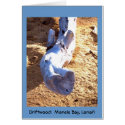 Hawaiian Beach Driftwood Blank Card