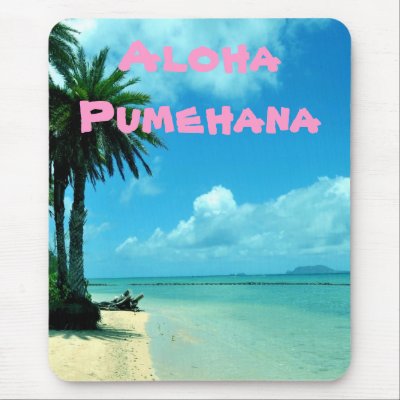 Hawaiian Beach Expressions Mousepad by HawaiianParadise