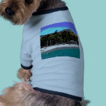 Hawaiian Beach Scene Digital Art pet clothing
