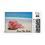 Hawaiian Bouquet on the beach in Hawaii Postage Stamps