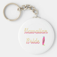 Hawaiian Bride Key Chains