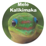 Hawaiian Christmas Mele Kalikimaka stickers