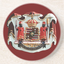Hawaiian Coat of Arms coasters