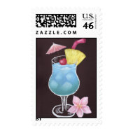 Hawaiian Cocktail Postage stamp