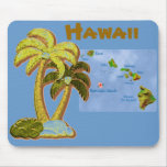 Hawaiian Coconut trees mousepad mousepads