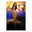 Hawaiian Dancer Sunrise posters