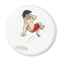 hAwAiiAn DiVeR magnets by raycasso hAwAiiAn DiVeR magnets
