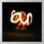 Hawaiian Fire Dance Print