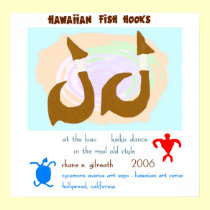 Hawaiian Fish Hooks posters