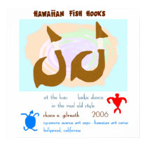 Hawaiian Fish Hooks posters
