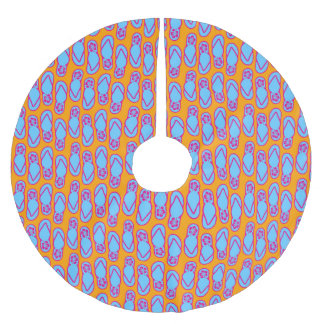 orange christmas tree skirts zazzle orange christmas tree skirts zazzle