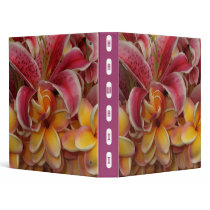 Hawaiian Floral Binder by Hawaiian_Cards_Gifts Hawaiian Floral Binder