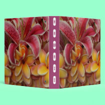 Hawaiian Floral Binder