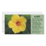 Hawaiian Floral Luau Invitations Photo Card