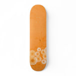 'HAWAIIAN FLOWER' (PALE ORANGE) skateboard
