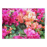 Hawaiian Flowers- blank nature card